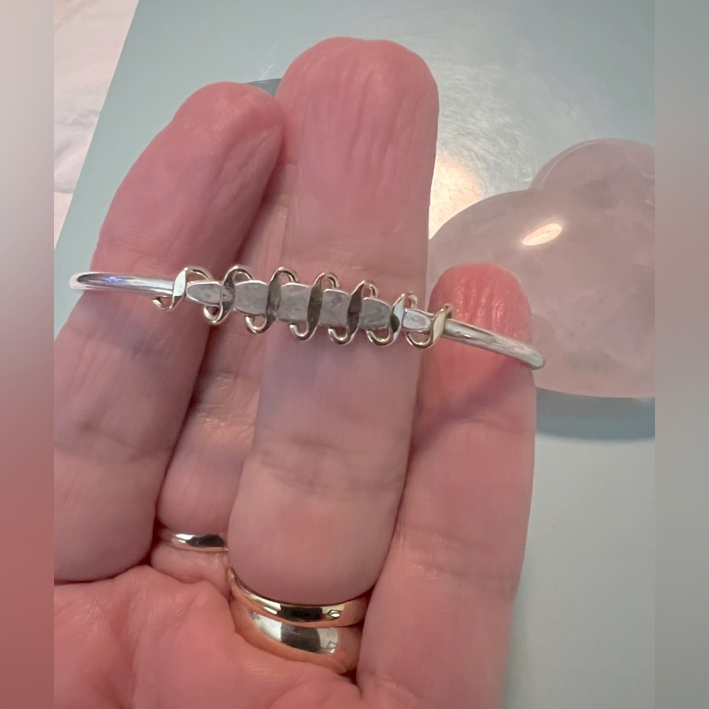 Unique Design GF Wrapped over Sterling Silver Cuff Bracelet